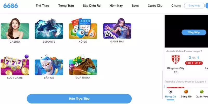 Tổng quan về sảnh casino 6686 được yêu thích hiện nay 